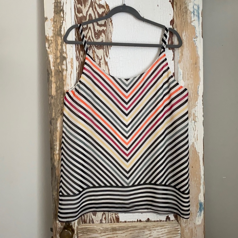 NWT Cabi Layered Cami Tank Top Blouse